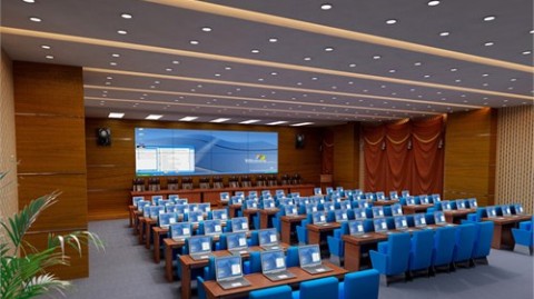 如果您正被会议室回声轰头、活动切换手忙脚乱困扰，这篇多功能厅设计方案请看到底